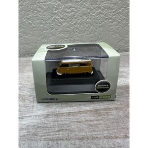 $29 🌙 OXFORD‎ 1:76 OO GAUGE 76VW008 VOLKSWAGEN CAMPER MARINO YELLOW/WHITE